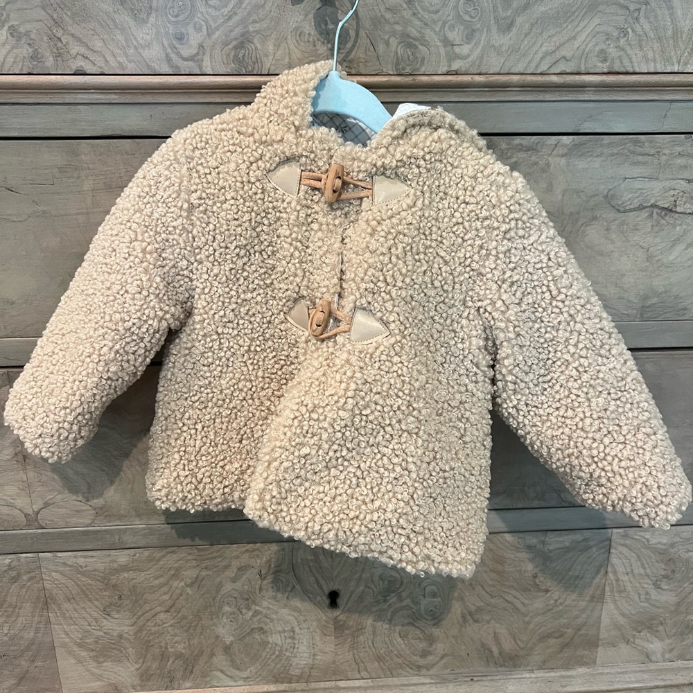 La Coqueta Cozy Kids Sherpa Jacket